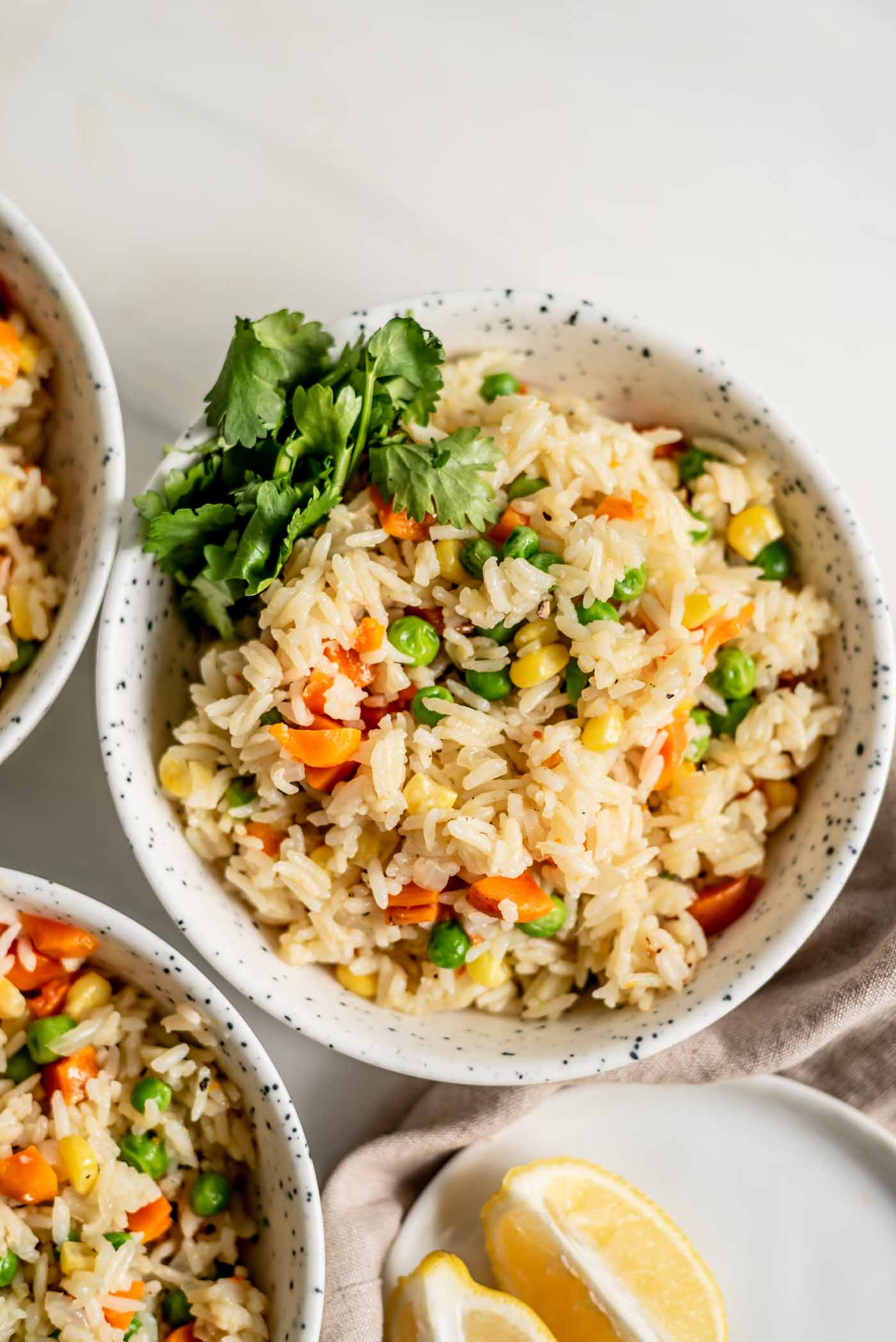 One-Pot Vegetable and Rice Pilaf