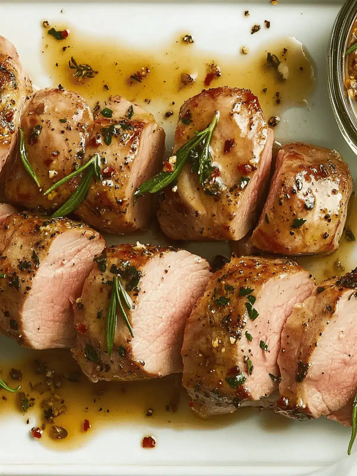 Roasted English-Spiced Pork Tenderloin with Mustard Glaze