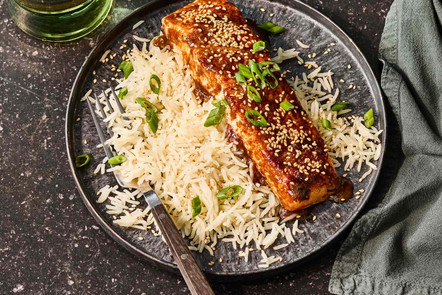 Pan-Seared Salmon with Authentic Miso Glaze