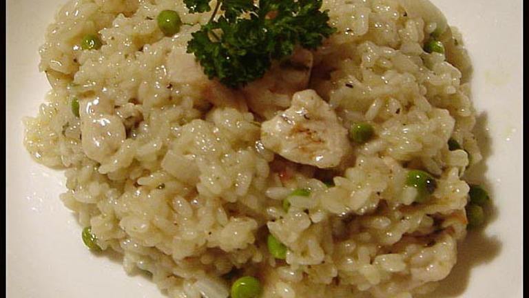 Slow-Simmered Chicken & Saffron Risotto