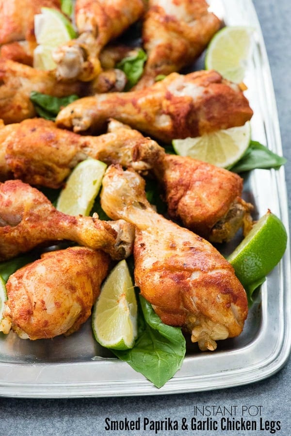 Baked Chicken Legs with Smoked Paprika and Roasted Garlic