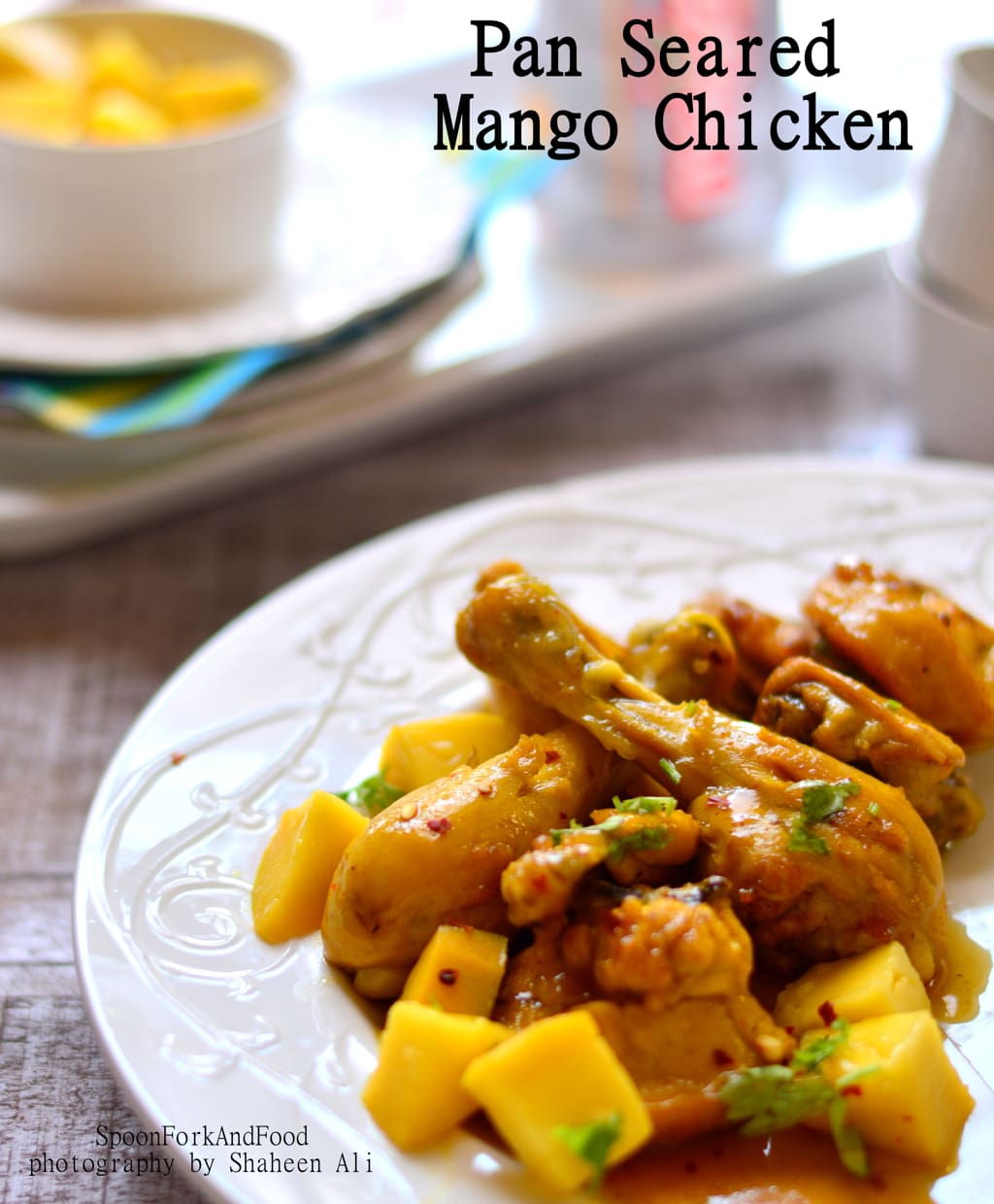 Pan-Seared Chicken with Spicy Mango Salsa