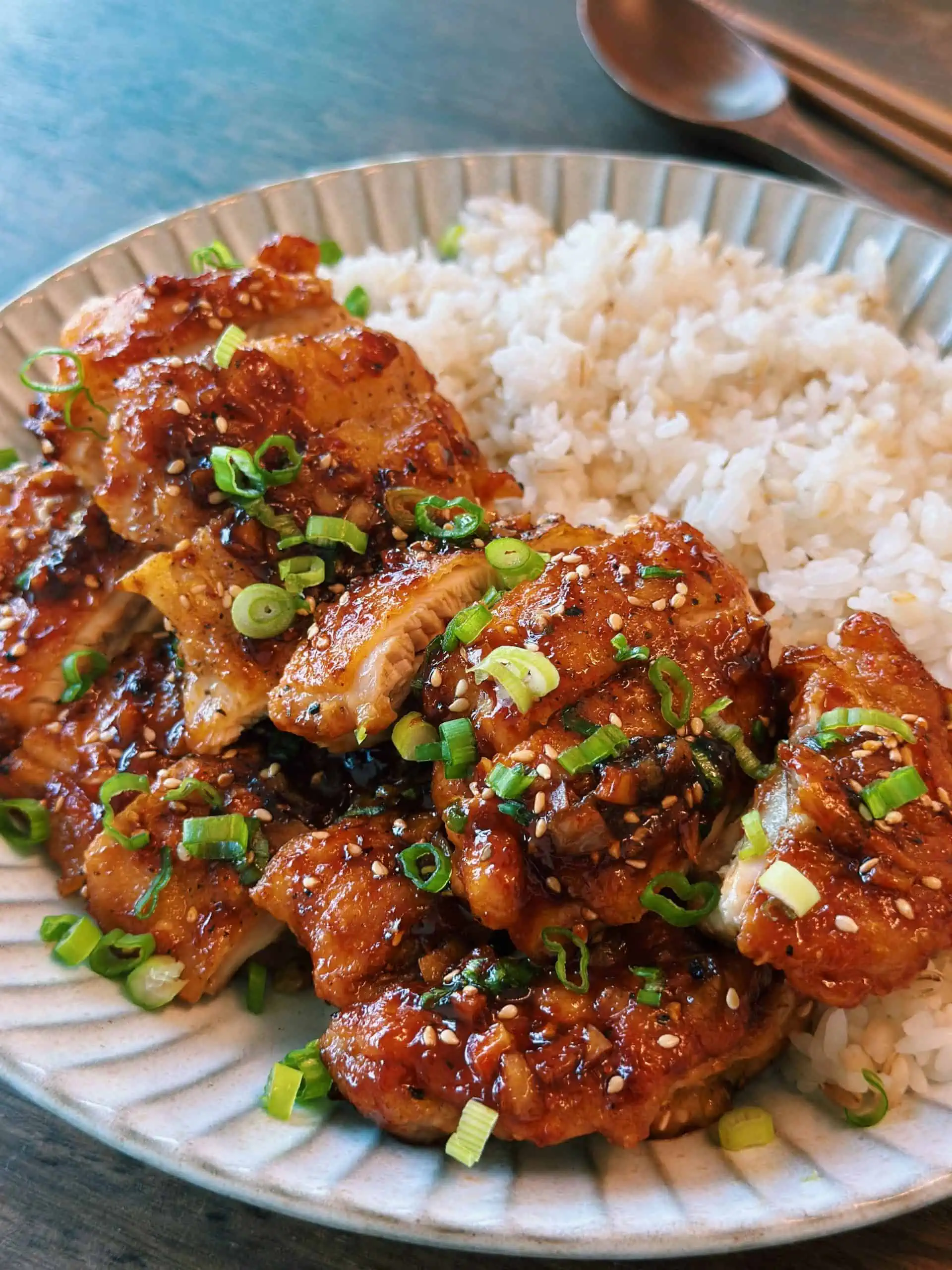 Sautéed Chicken with Spicy Tomato and Garlic Sauce