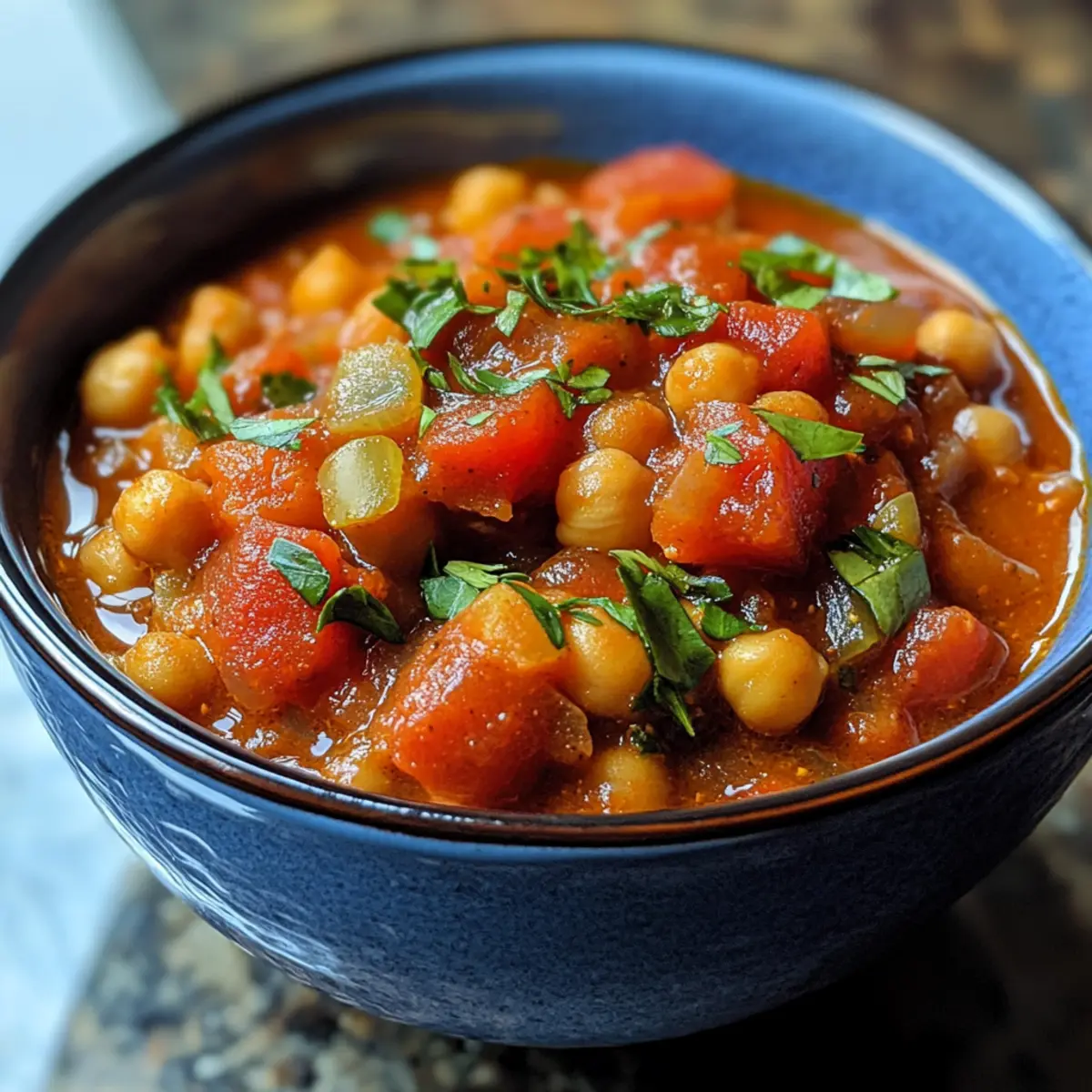 One-Pot Italian Chickpea and Tomato Stew