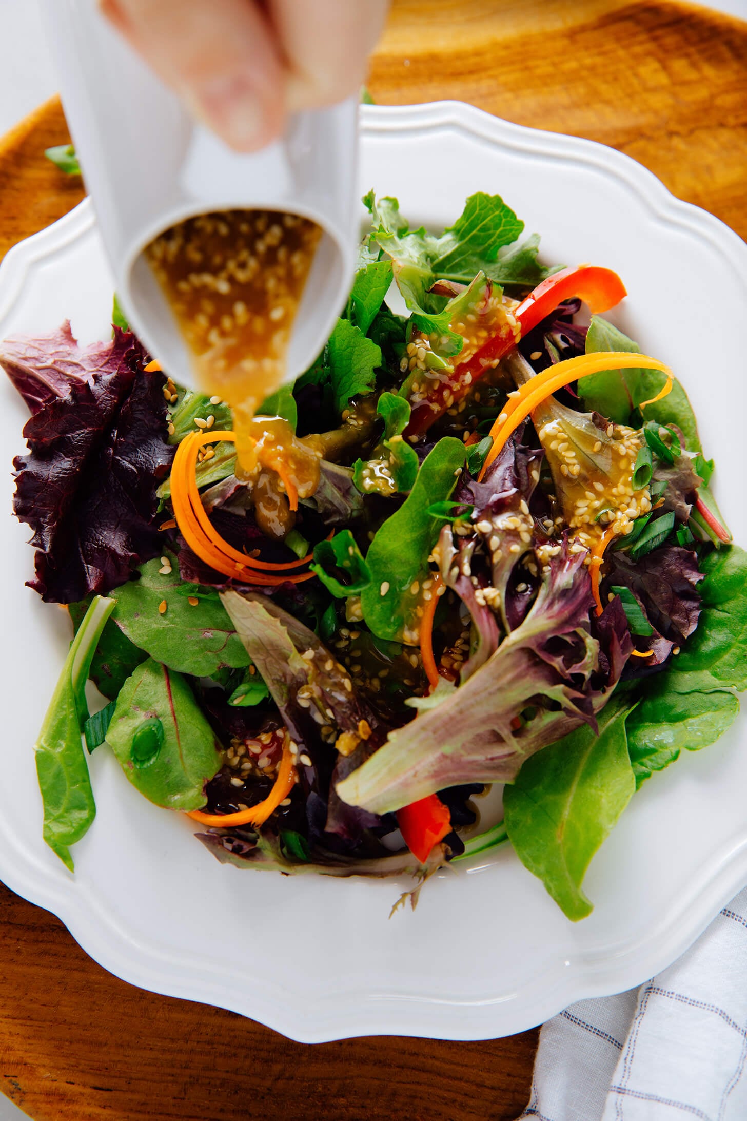 Mid-Neolithic Millet and Rice Grain Salad with Toasted Sesame Dressing