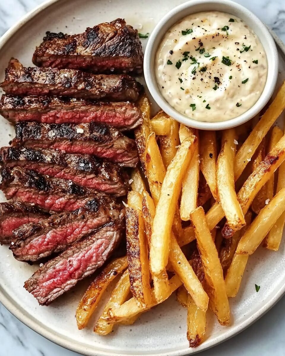Sterling Steak Frites with Garlic Aioli