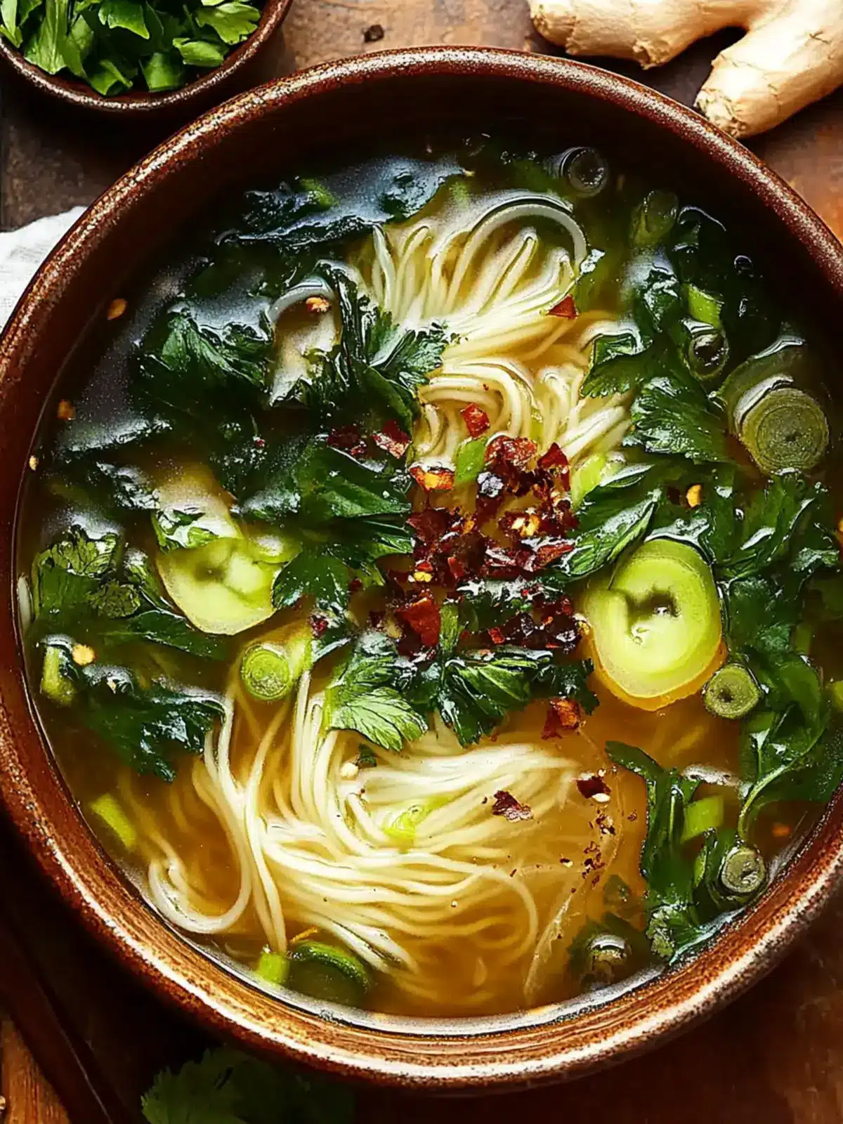 Migraine-Relief Ginger-Celery Broth
