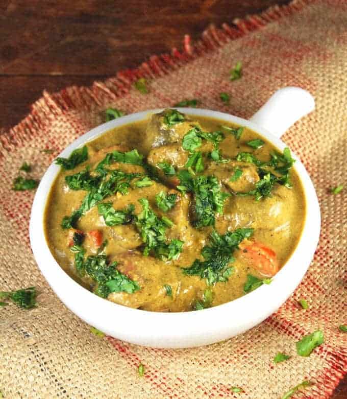 Goan Vegetable Xacuti with Toasted Coconut and Poppy Seeds