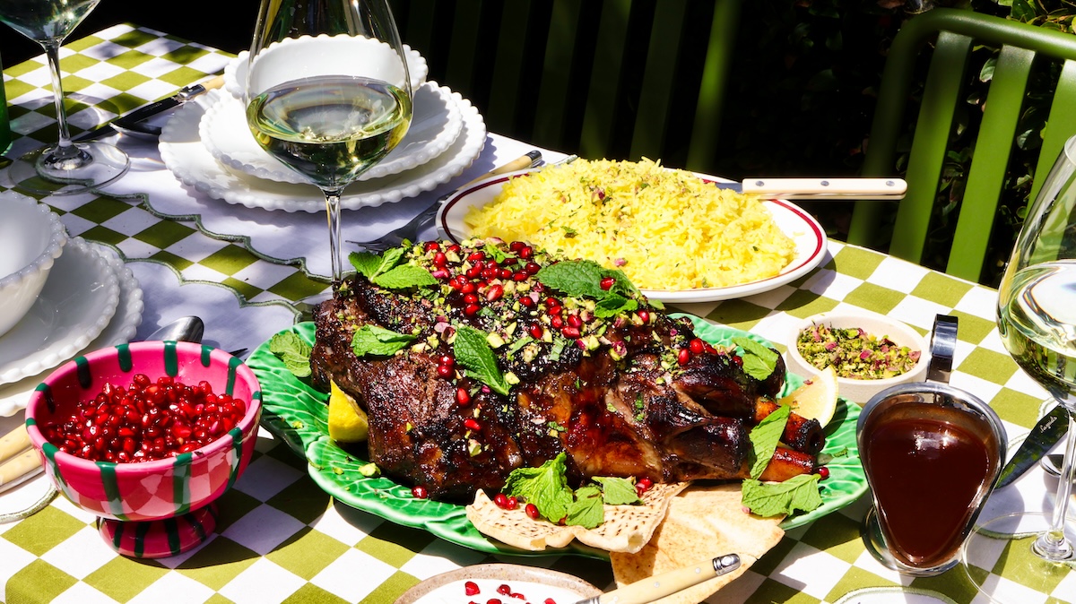 Slow-Roasted Lamb Shoulder with Spiced Second-Derivative Glaze