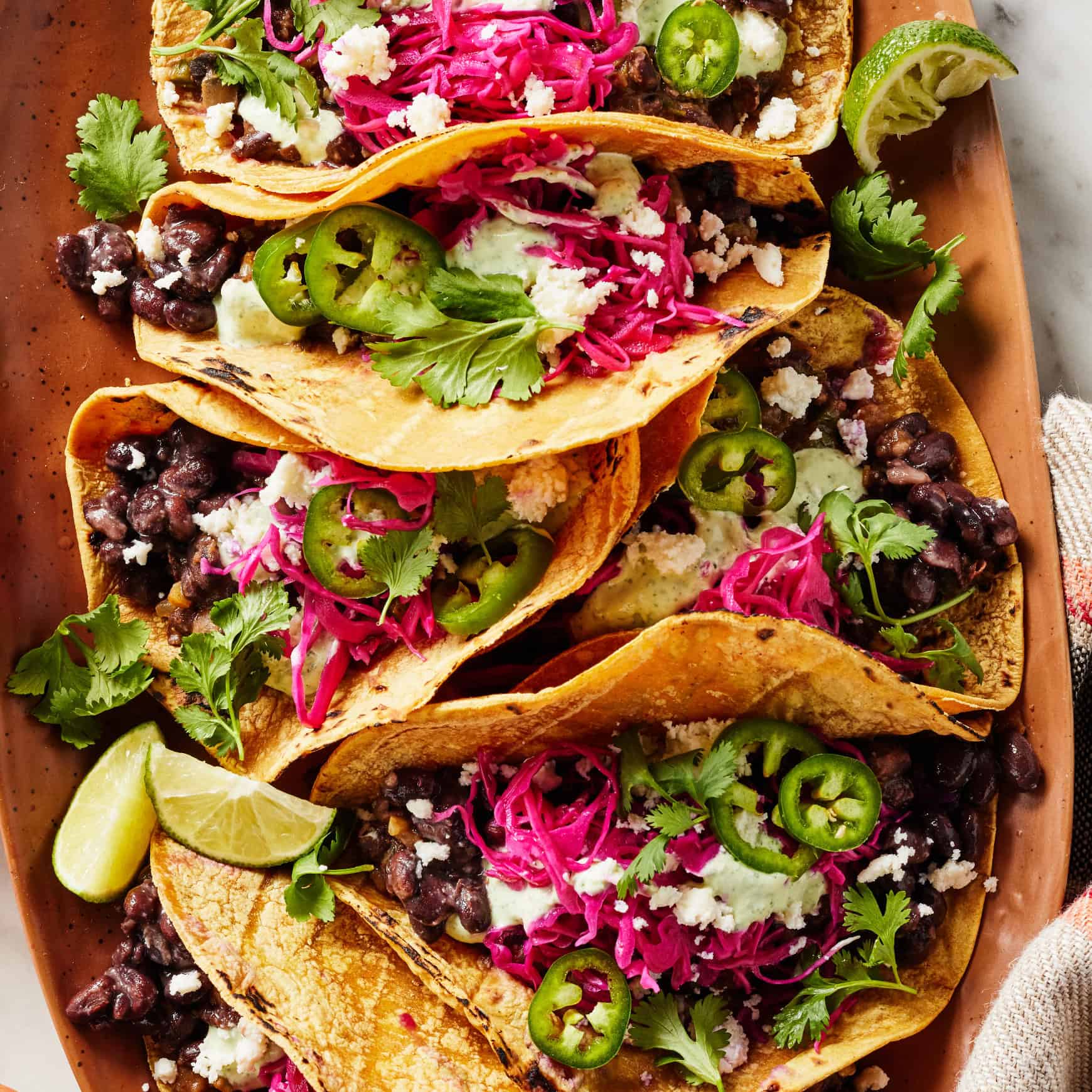 Smoky Black Bean Tacos