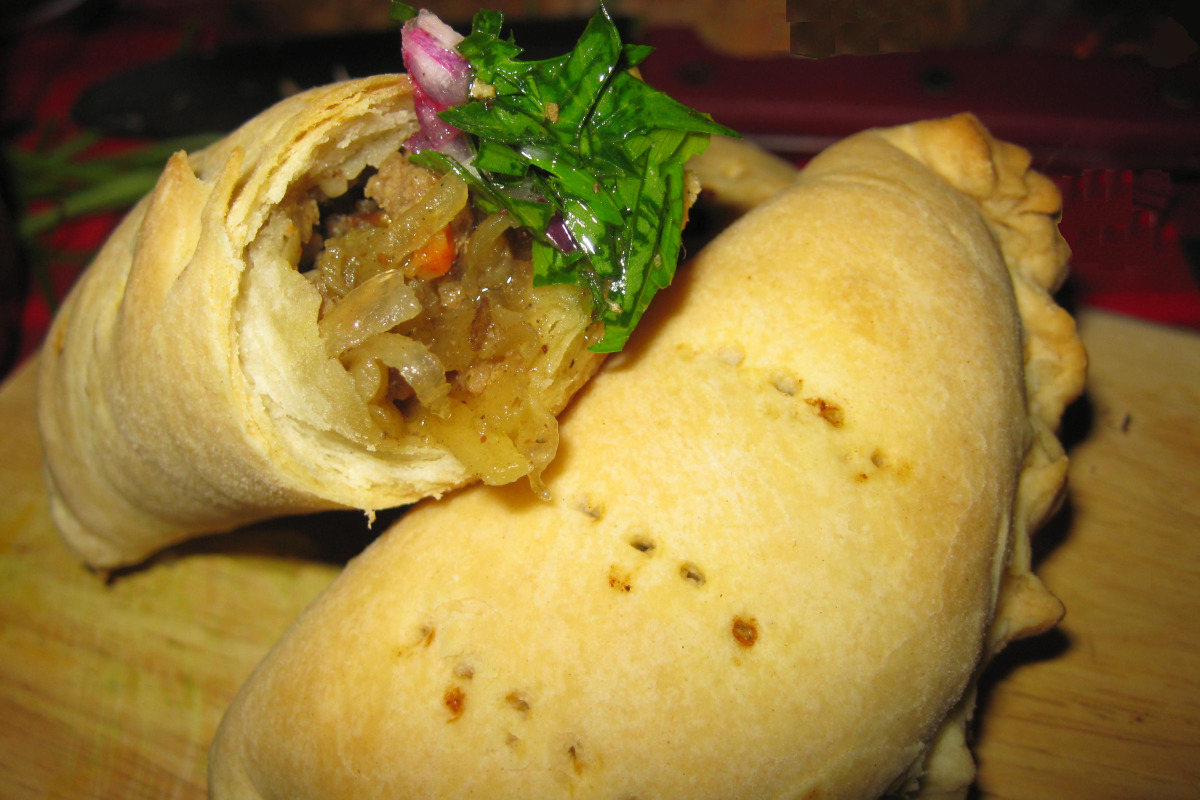 Spiced Beef Empanadas with Chimichurri Dipping Sauce