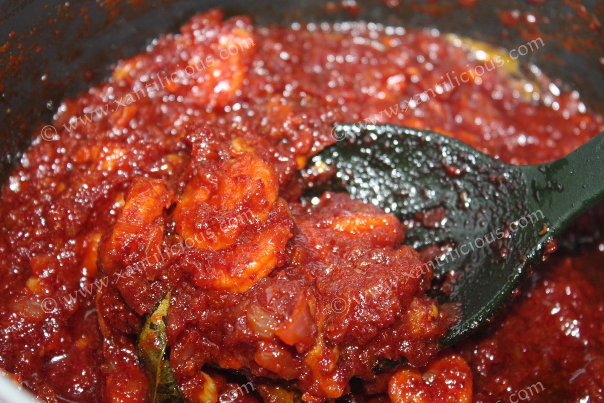 Goan Prawn Balchão with Tangy Red Chili Paste