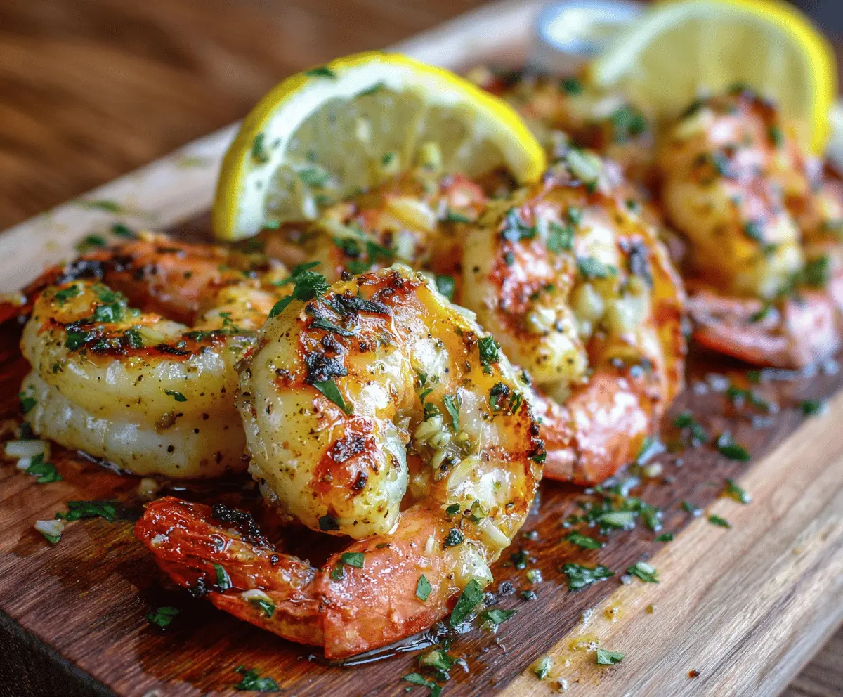 Sautéed Garlic Shrimp with Smoky Paprika and Lemon