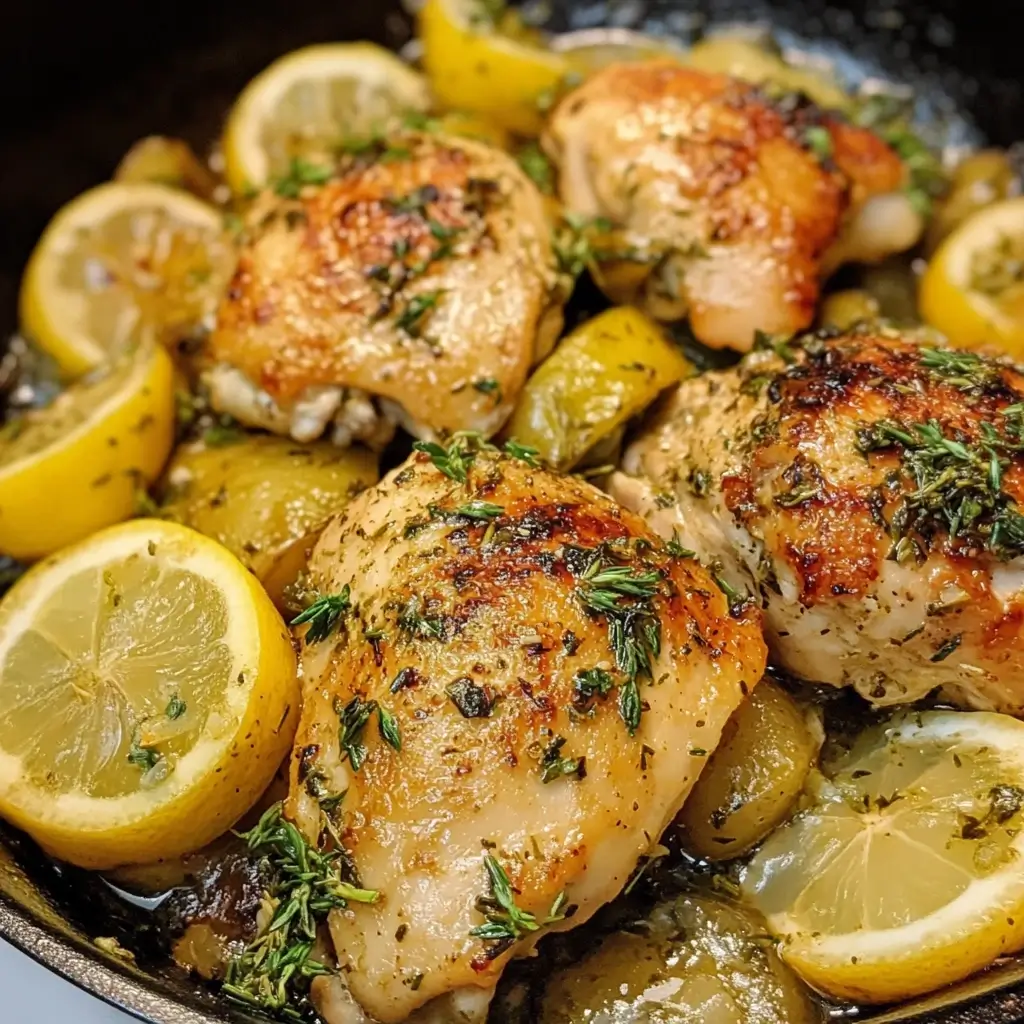 Twice-Weekly Citrus Herb Chicken Skillet