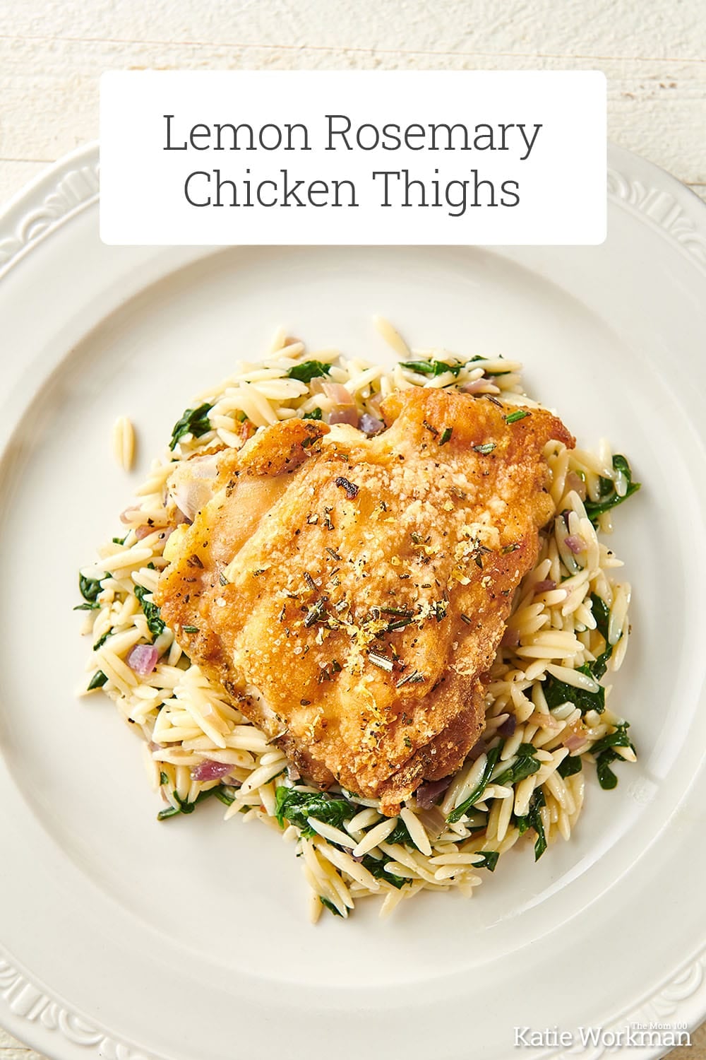 Pan-Seared Lemon Rosemary Chicken Thighs