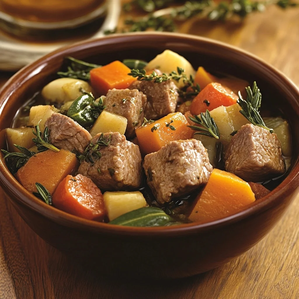Tertiary-Spiced Lamb Stew with Vegetables