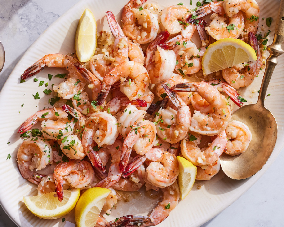 Sautéed Garlic Shrimp with Zesty Citrus Rice