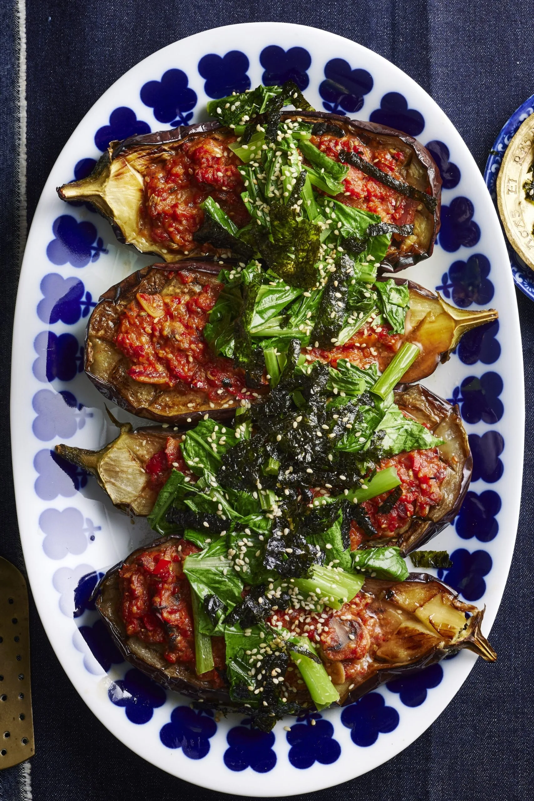 Stir-Fried Eggplant with Miso and Chili