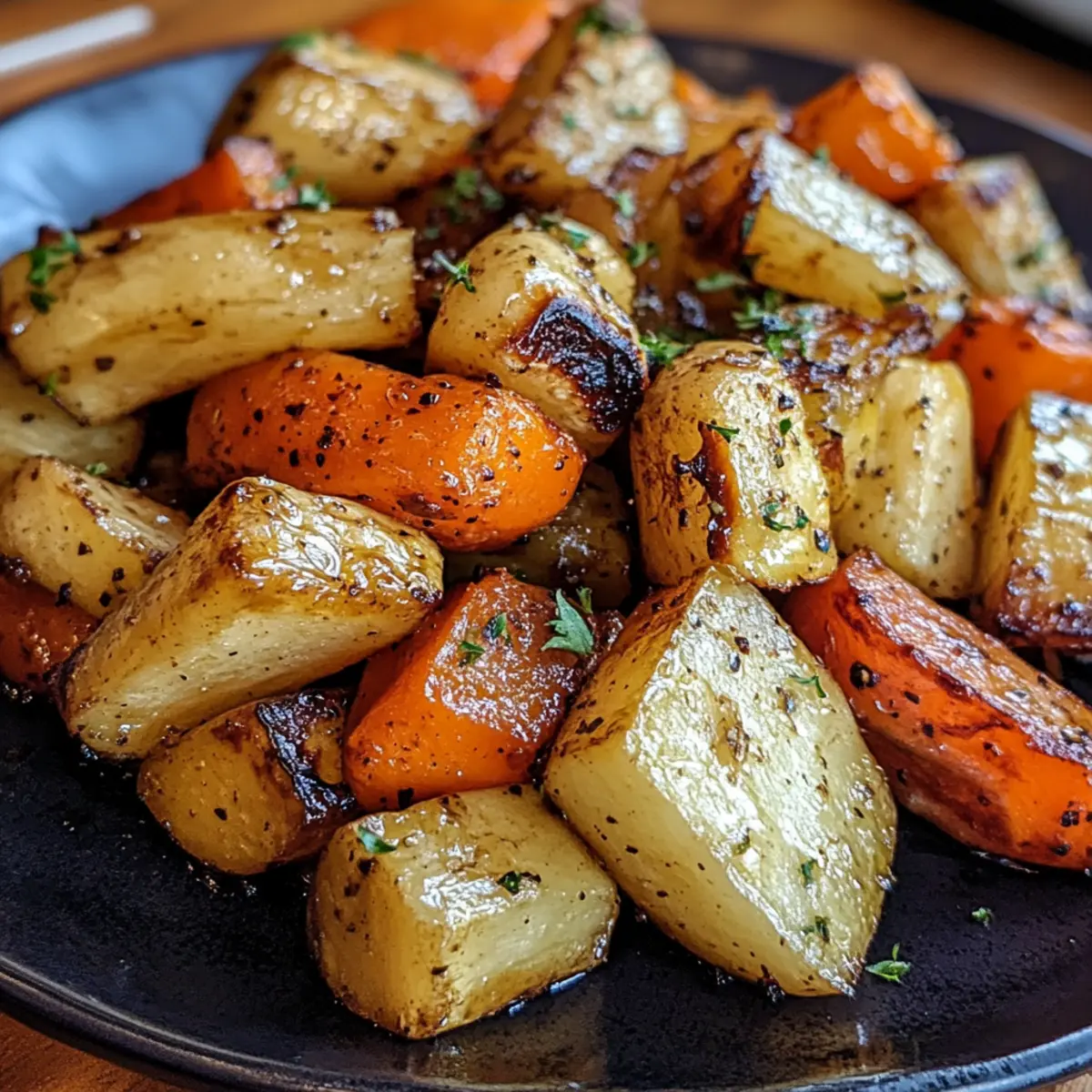 Maple-Glazed Northern Root Vegetable Hash