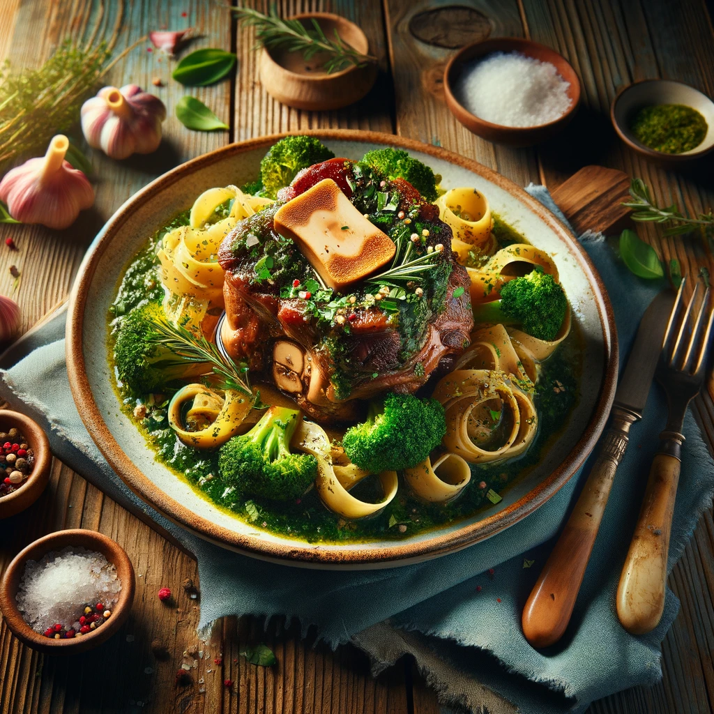 Classic Beef Osso Buco with Aromatic Vegetables and White Wine