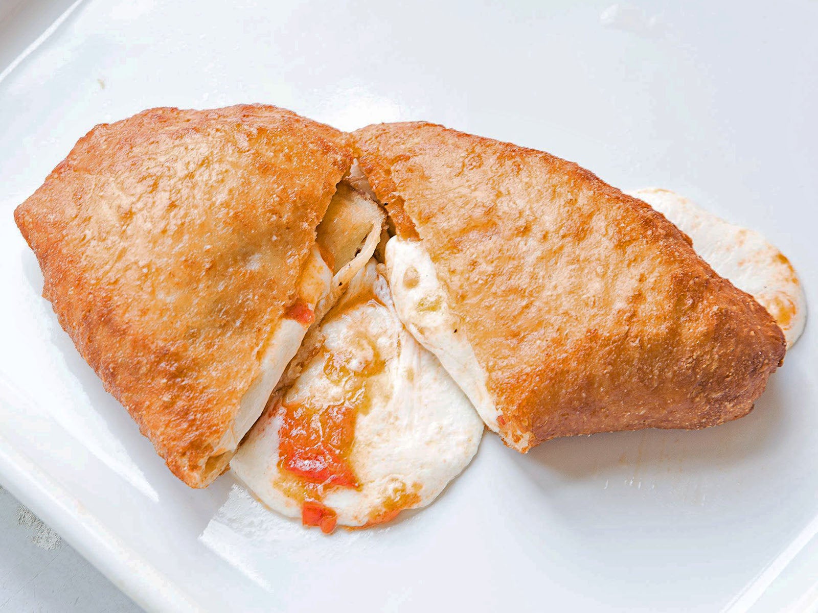 Street-Style Panzerotti with Tomato and Mozzarella