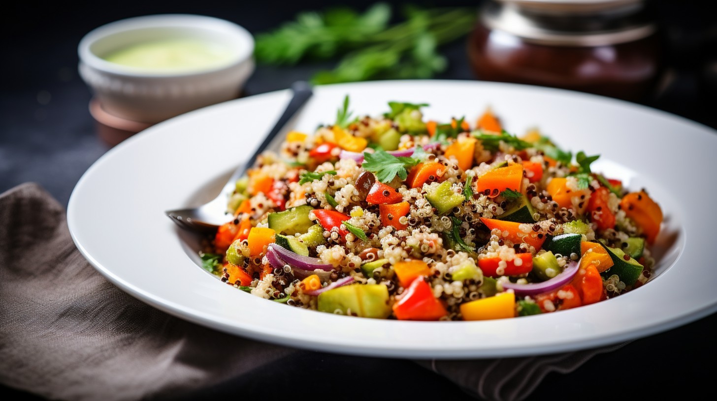 Half-Pint Quinoa & Roasted Vegetable Medley