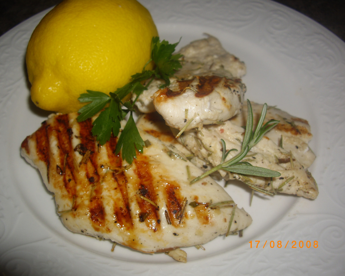 Best Lemon Rosemary Chicken Breasts