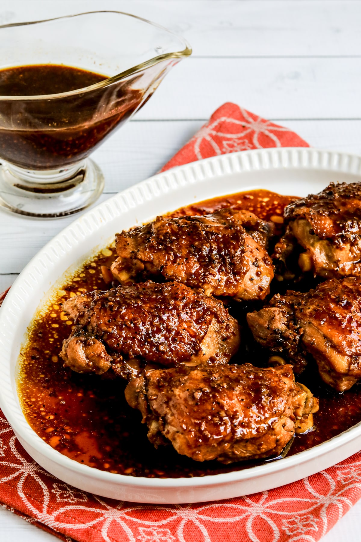 Slow-Simmered Adobo Chicken with Soy and Vinegar Sauce
