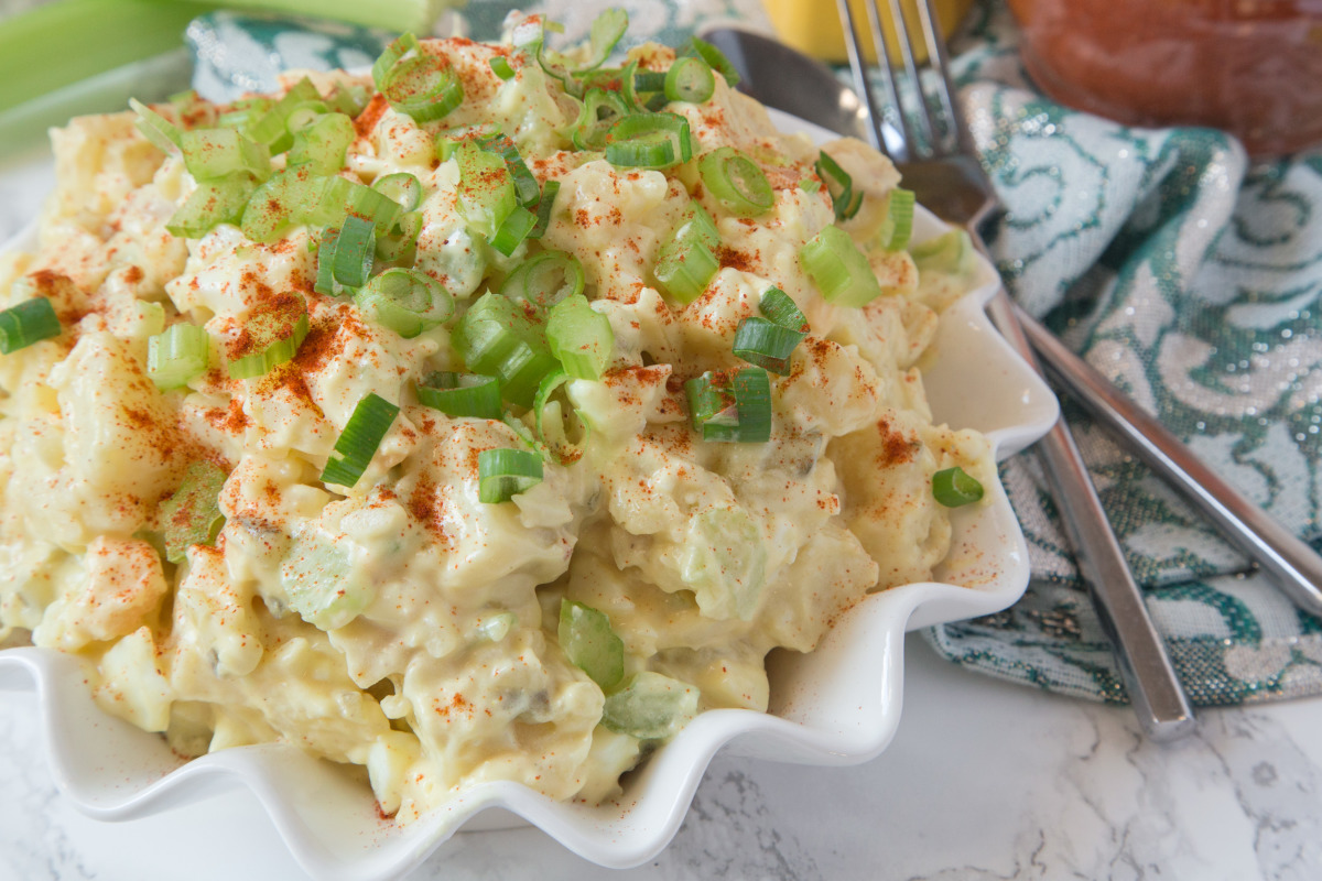 Offscreen Potato Salad with Hidden Mustard