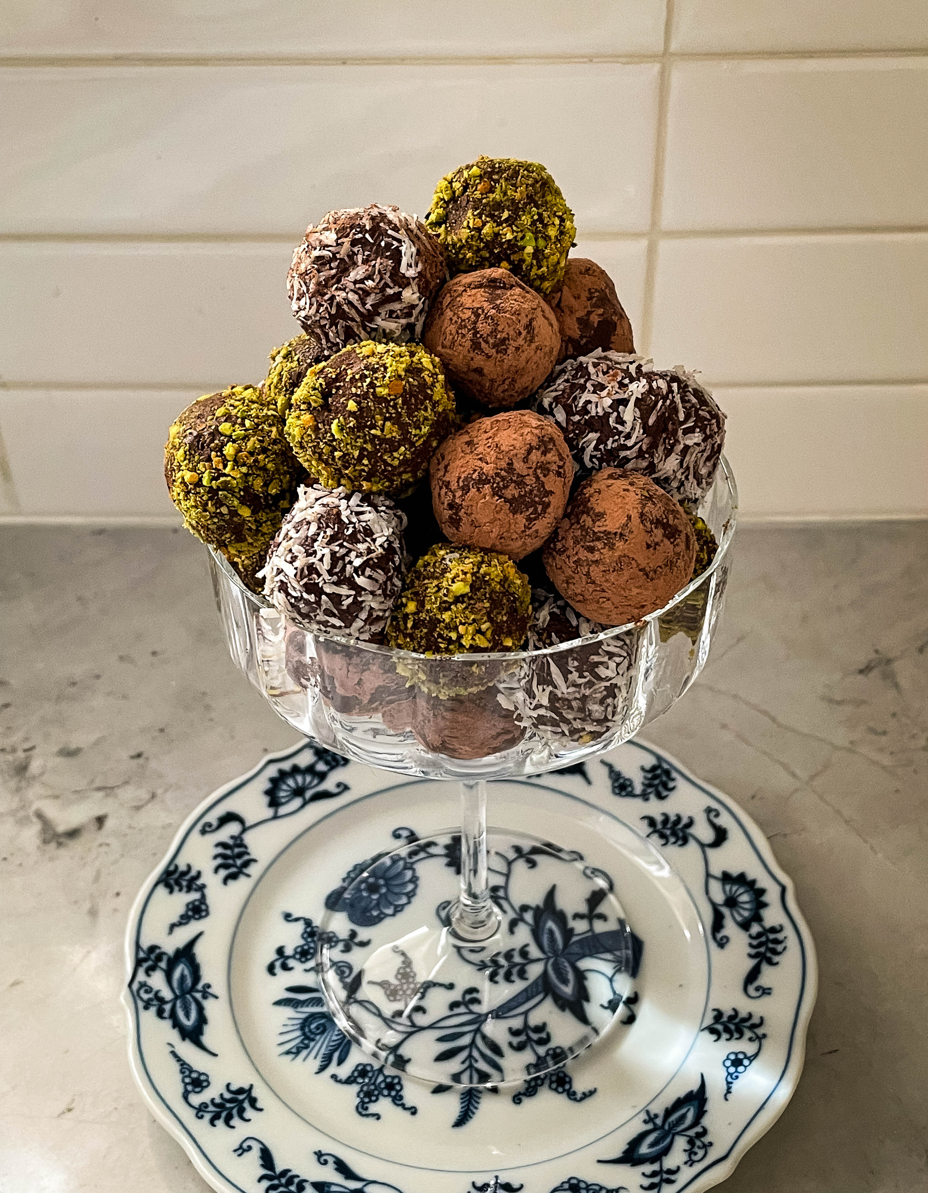 Lavender Honey Chocolate Truffles