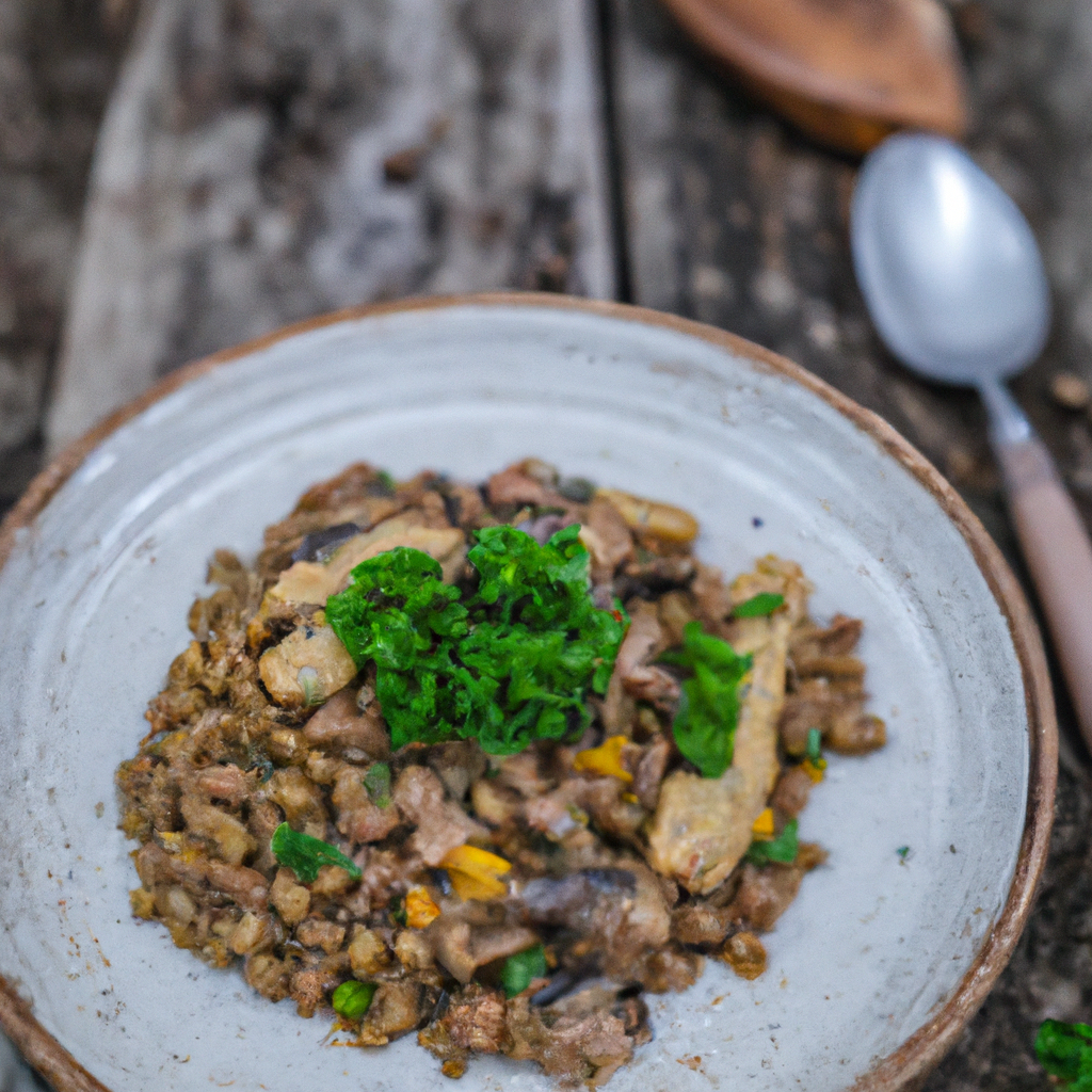 French Lentil and Mushroom Cassoulet