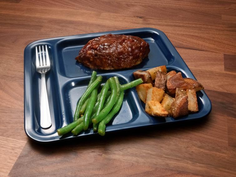Baked Philo Farnsworth-Inspired Television Dinner Meatloaf