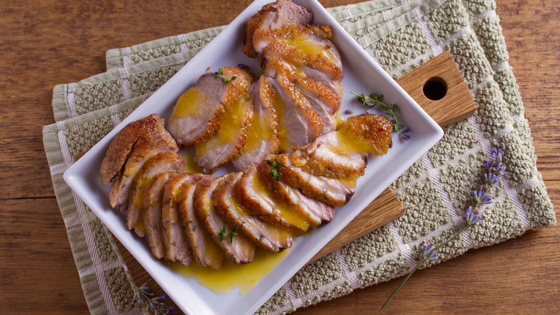 Pan-Seared Duck Breast with Twelve-Spice Glaze