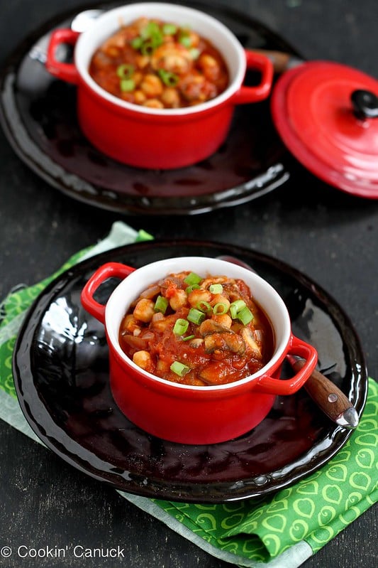 Ethiopian-Inspired Spiced Chickpea and Tomato Stew