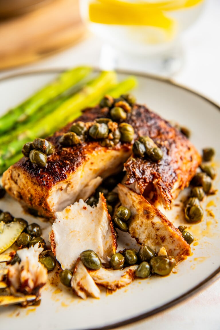 Pan-Seared Mahi Mahi with Spicy Caribbean Pepper Sauce