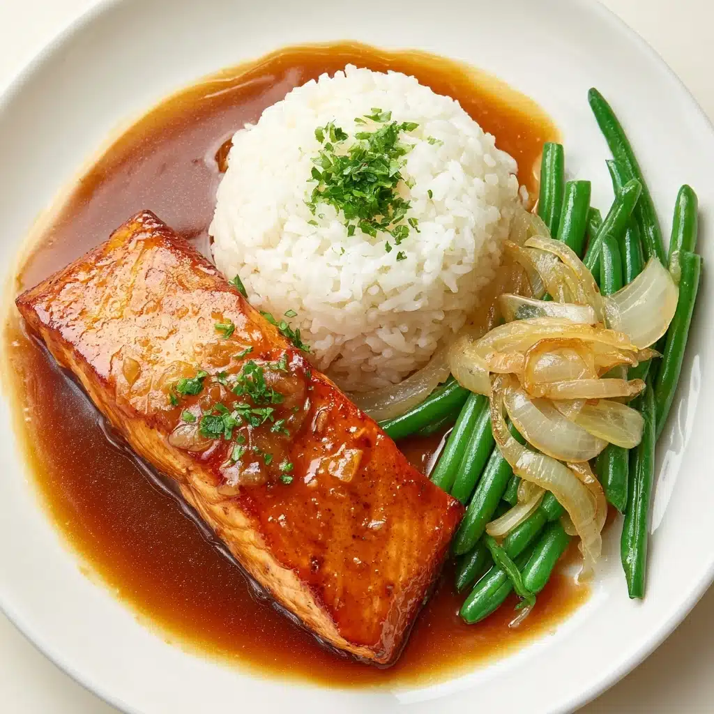 Pan-Seared Salmon with Television-Inspired Vintage Mustard Glaze