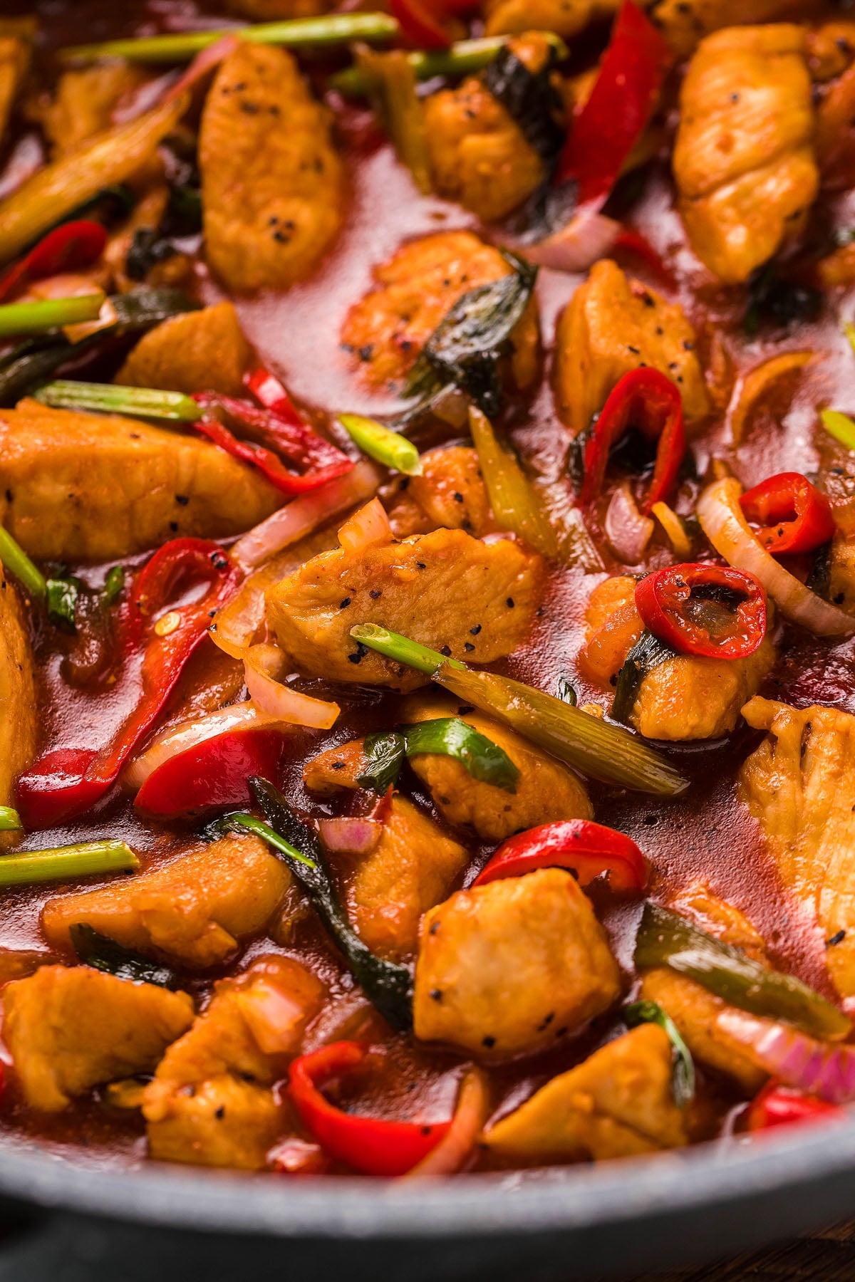 Spicy Korean-Style Beef Stir Fry with Gochujang