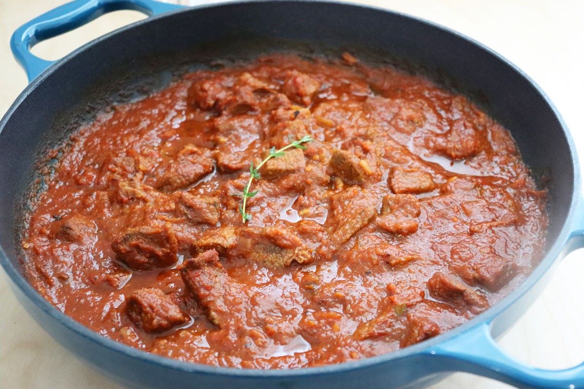 One-Pot Spiced Beef and Tomato Stew
