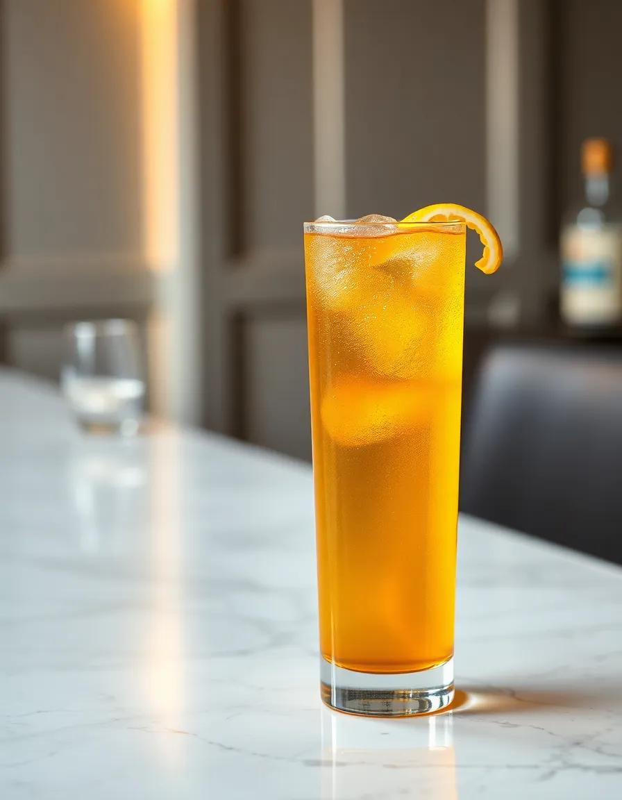 Honeyed Bourbon Highball with Ginger and Citrus