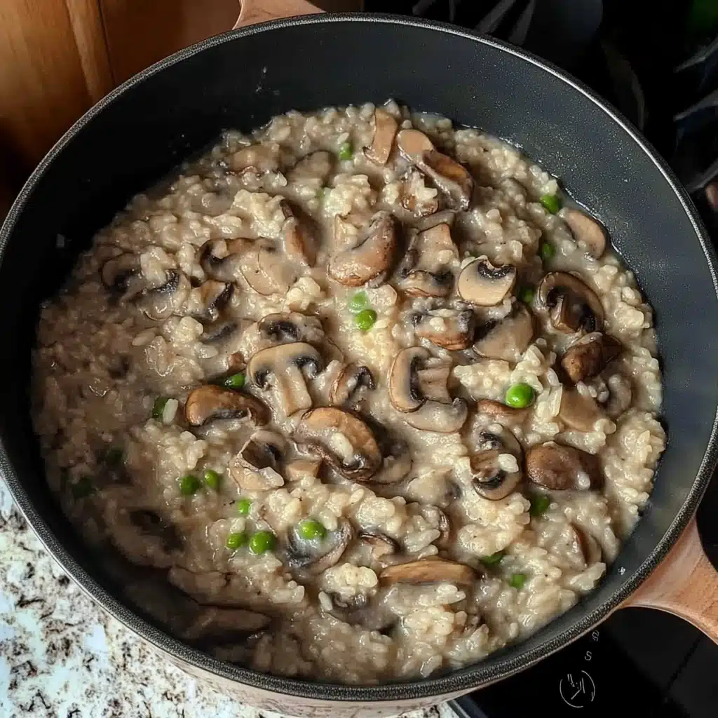 Vegetarian's Best Creamy Mushroom Risotto