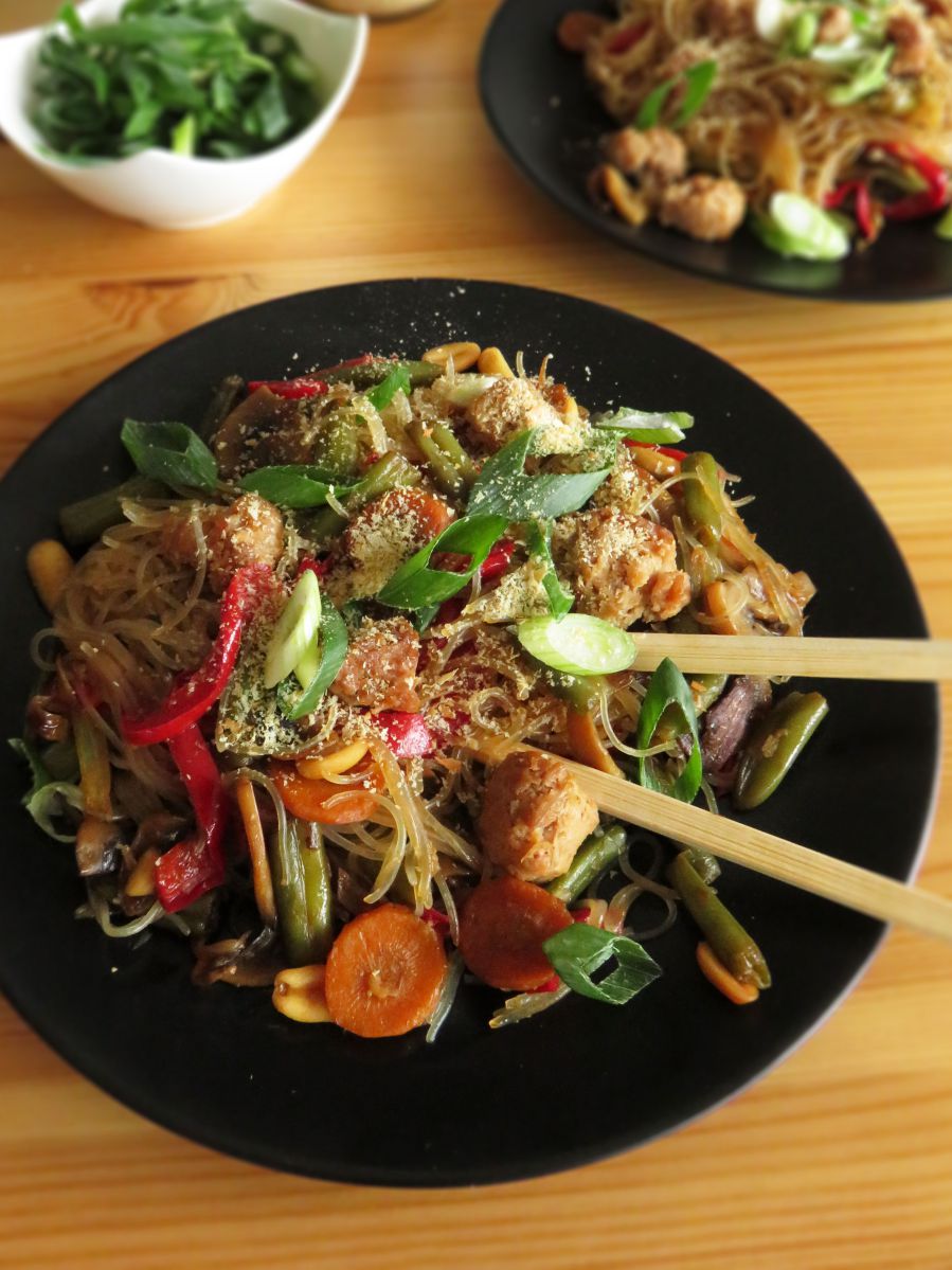 Rainbow Veggie Stir-Fry with Light Teriyaki Glaze