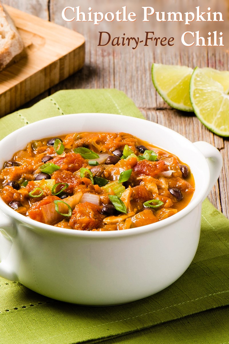 Chipotle Pumpkin Chili with Black Beans and Corn