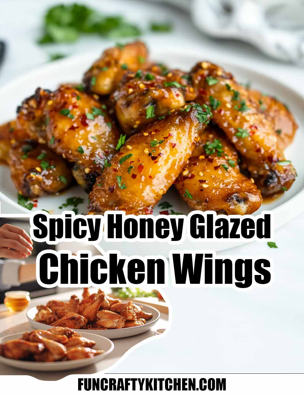 Poki Meme-Inspired Ragdoll Chicken Wings with Spicy Honey Glaze