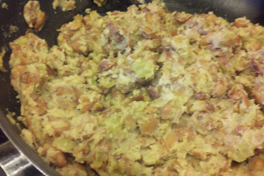 Authentic Mexican Refried Pinto Beans