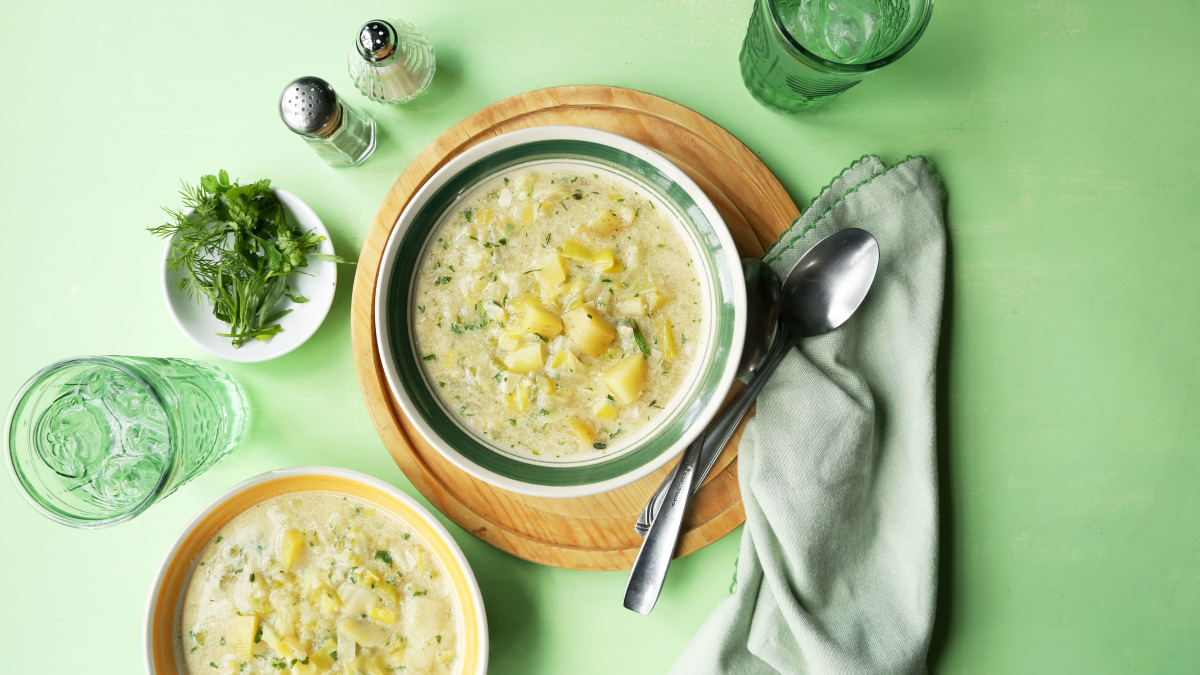 Creamy Irish Potato and Leek Soup
