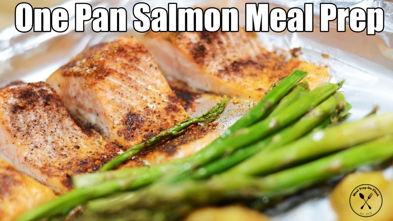 One-Pan Lemon Herb Salmon with Asparagus and Potatoes