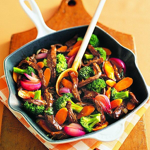 Sautéed Third-Cut Beef Strips with Sauce