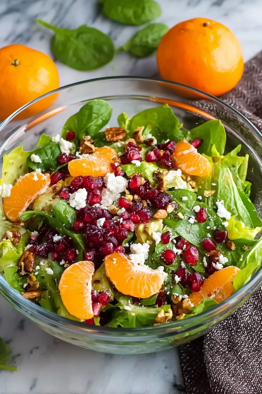 Spiced Citrus and Pomegranate Winter Salad