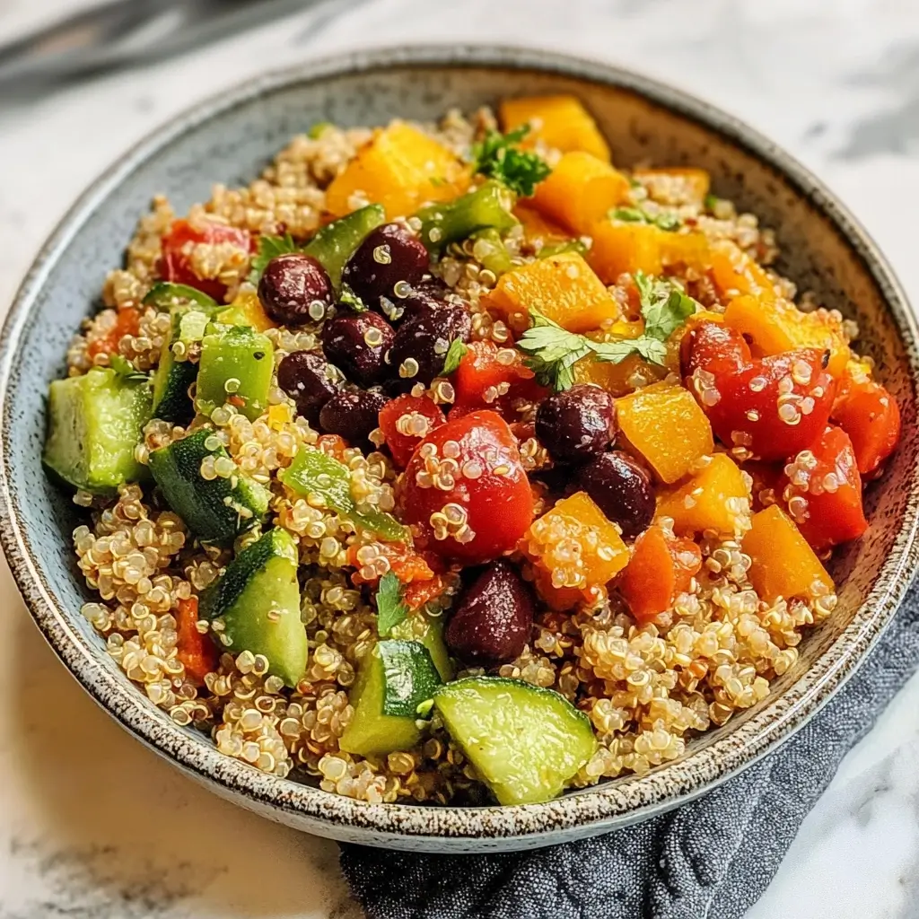 One-Pot Veggie-Packed Quinoa Bowl