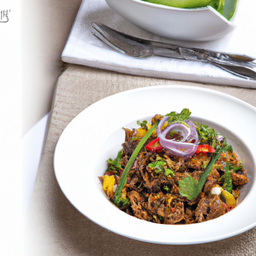 Sour Tamarind and Pineapple Pork Stir Fry